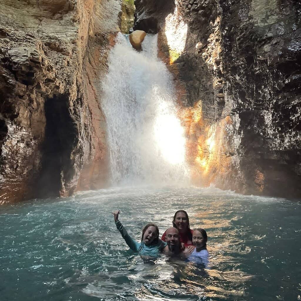 La Cangreja Waterfall