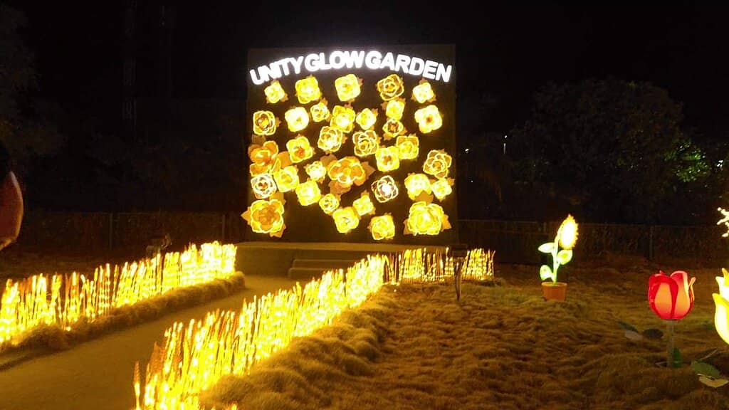 Futuristic LED Fountain