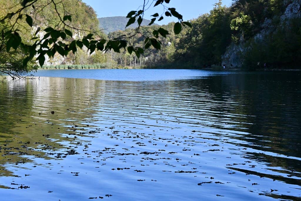Milanovac Lake's Cascading Waterfalls