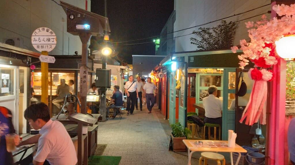 Retro Yokocho Atmosphere