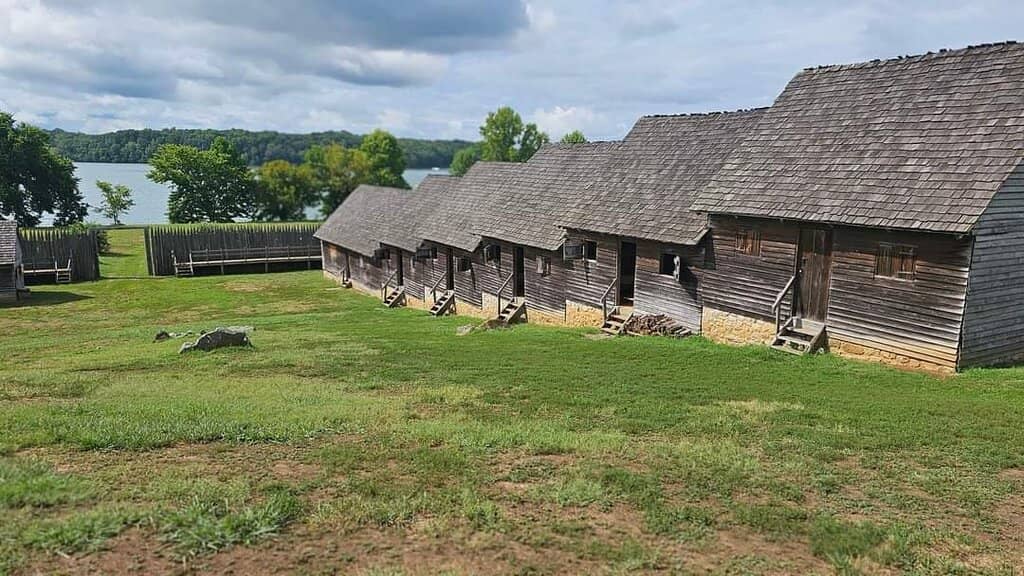 Reconstructed 18th-Century Fort