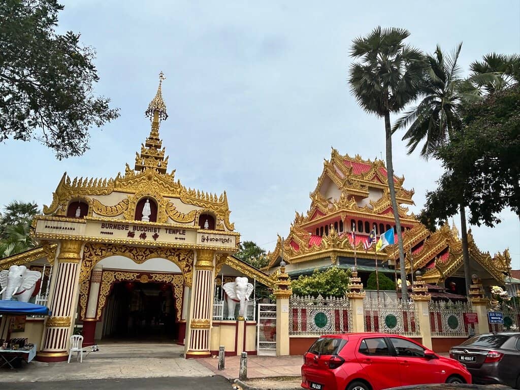 Intricate Burmese Architecture