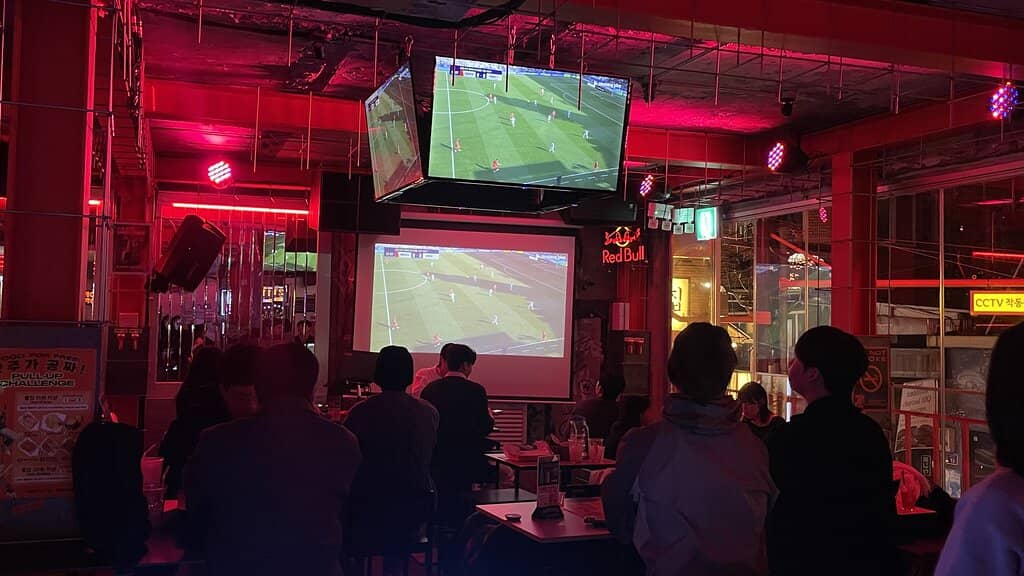 Vibrant Pregaming Atmosphere