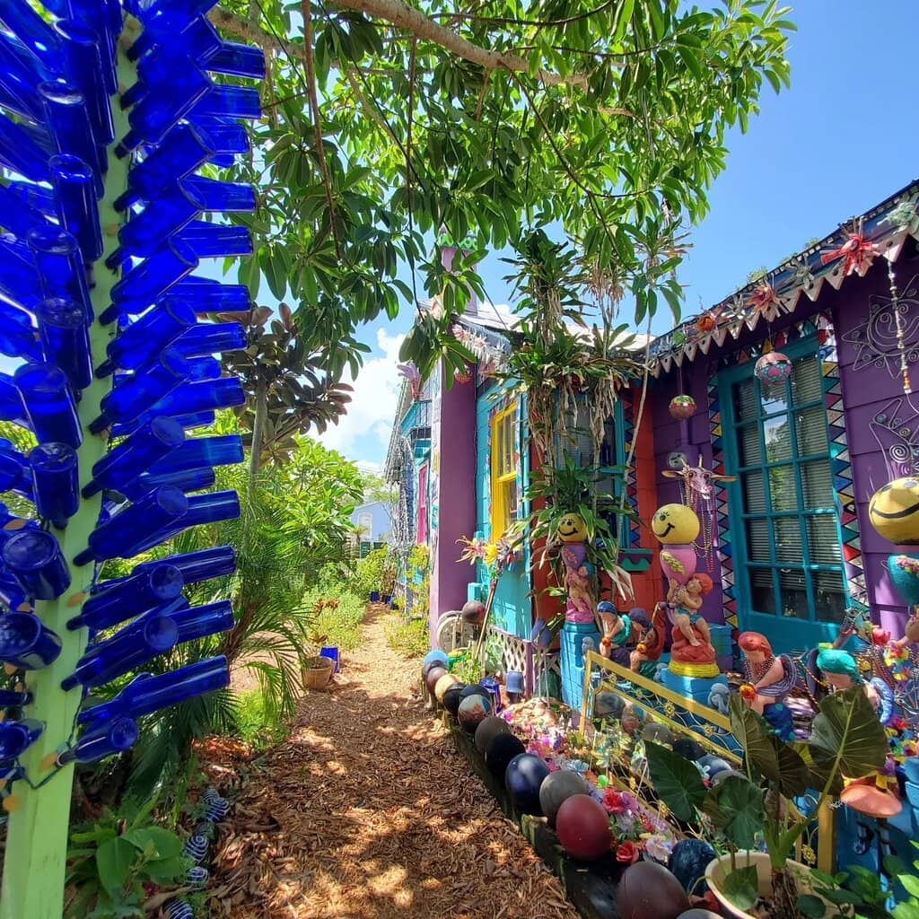 Bottle Walls and Sculptures