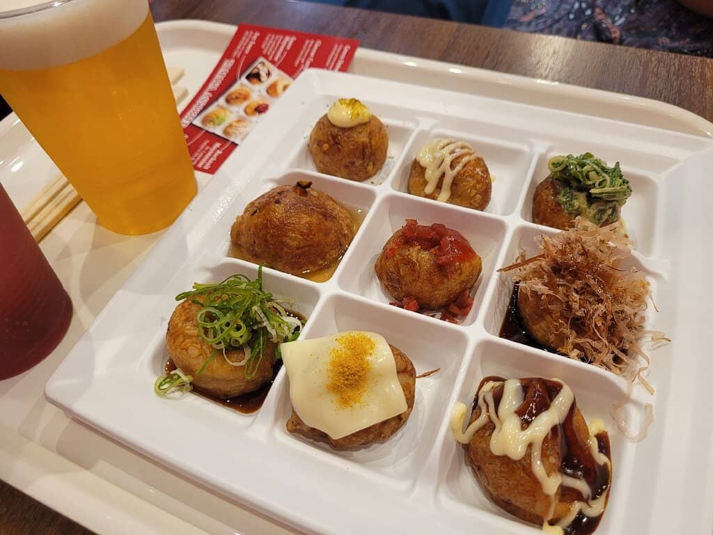 Dotonbori Takoyaki Stalls