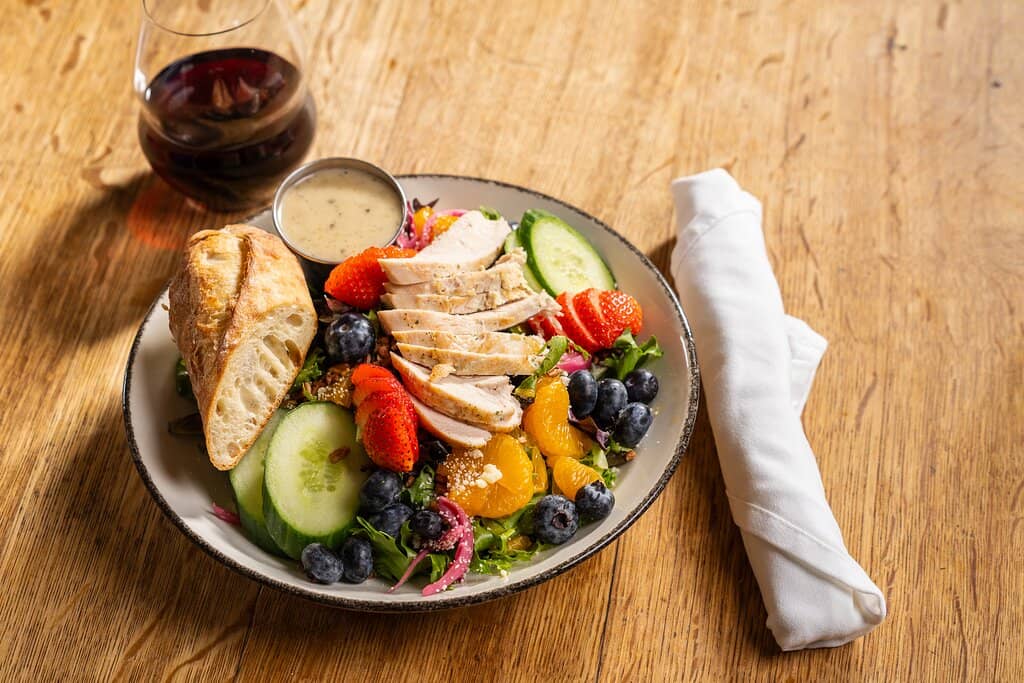 Warm Grilled Chicken Salad