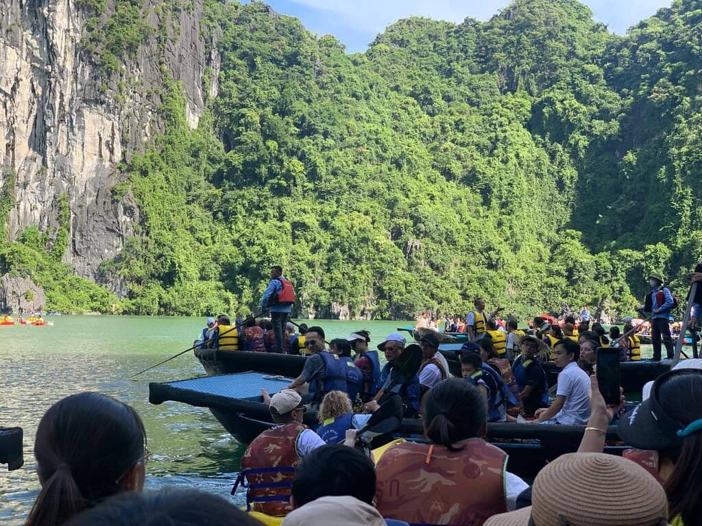 Scenic Bamboo Boat Ride
