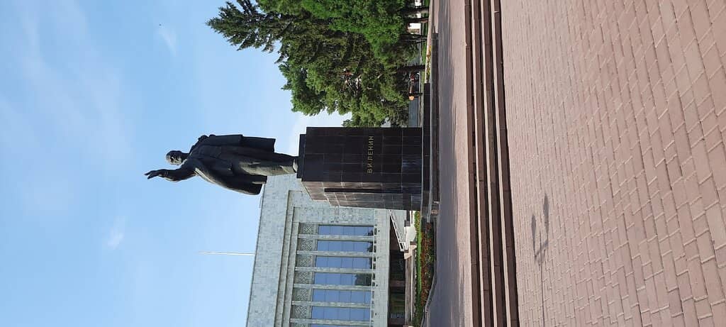 The Imposing Lenin Statue