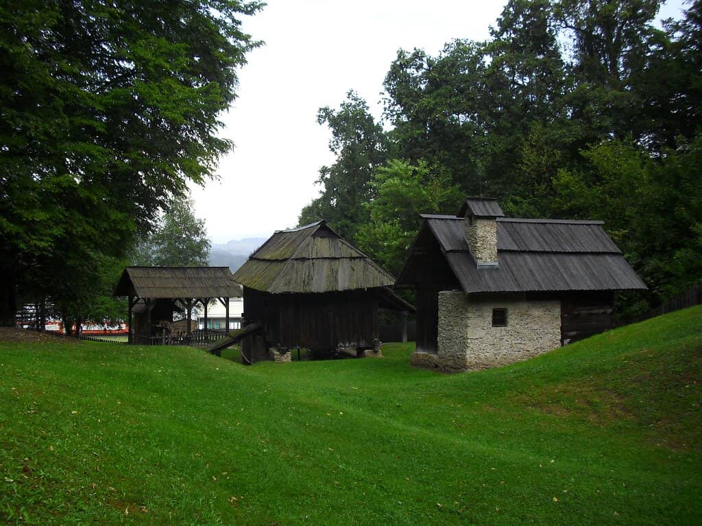 Atmospheric Park Setting