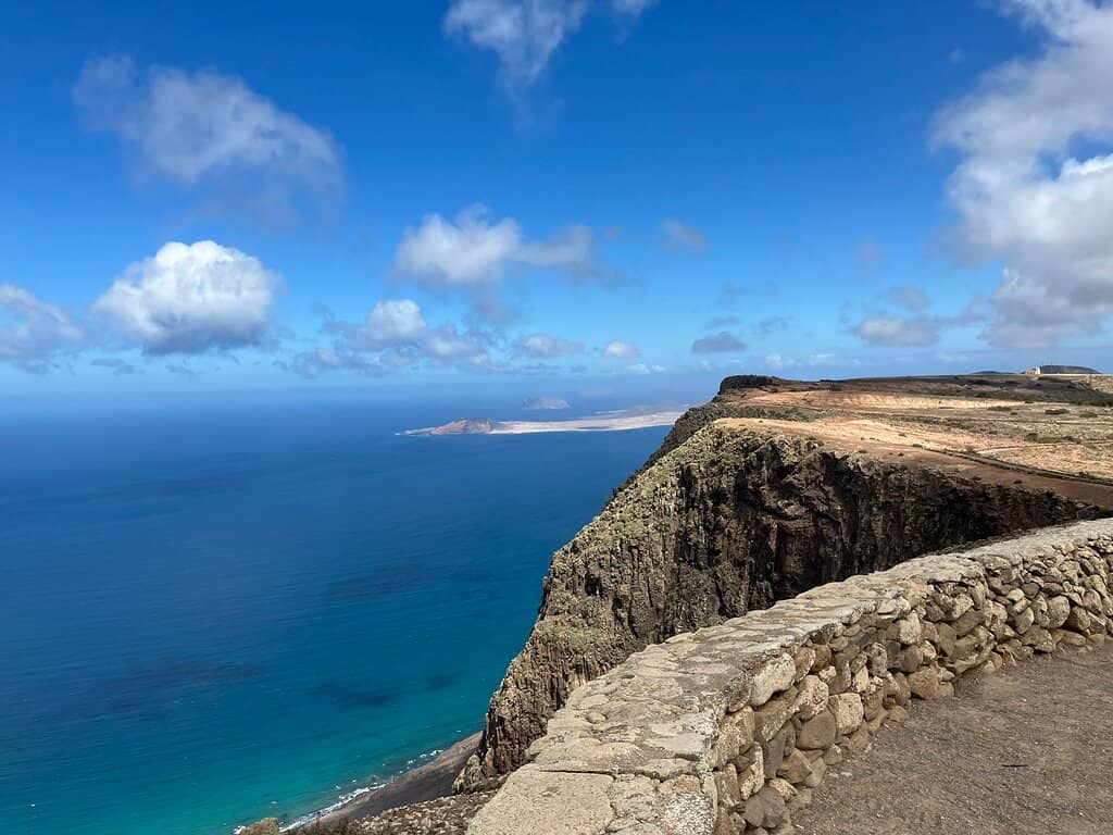 Panoramic Famara Beach View