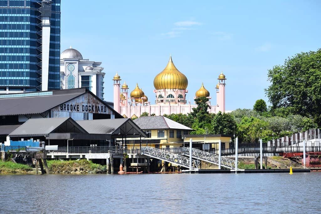 Golden Domes & White Facade