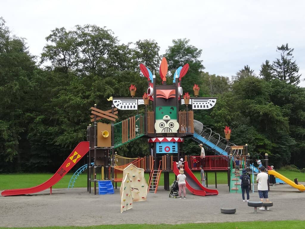 Summer Water Play Area
