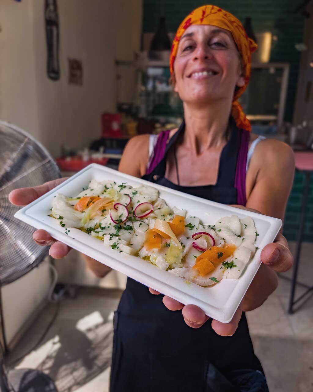 Unique Swordfish Burger