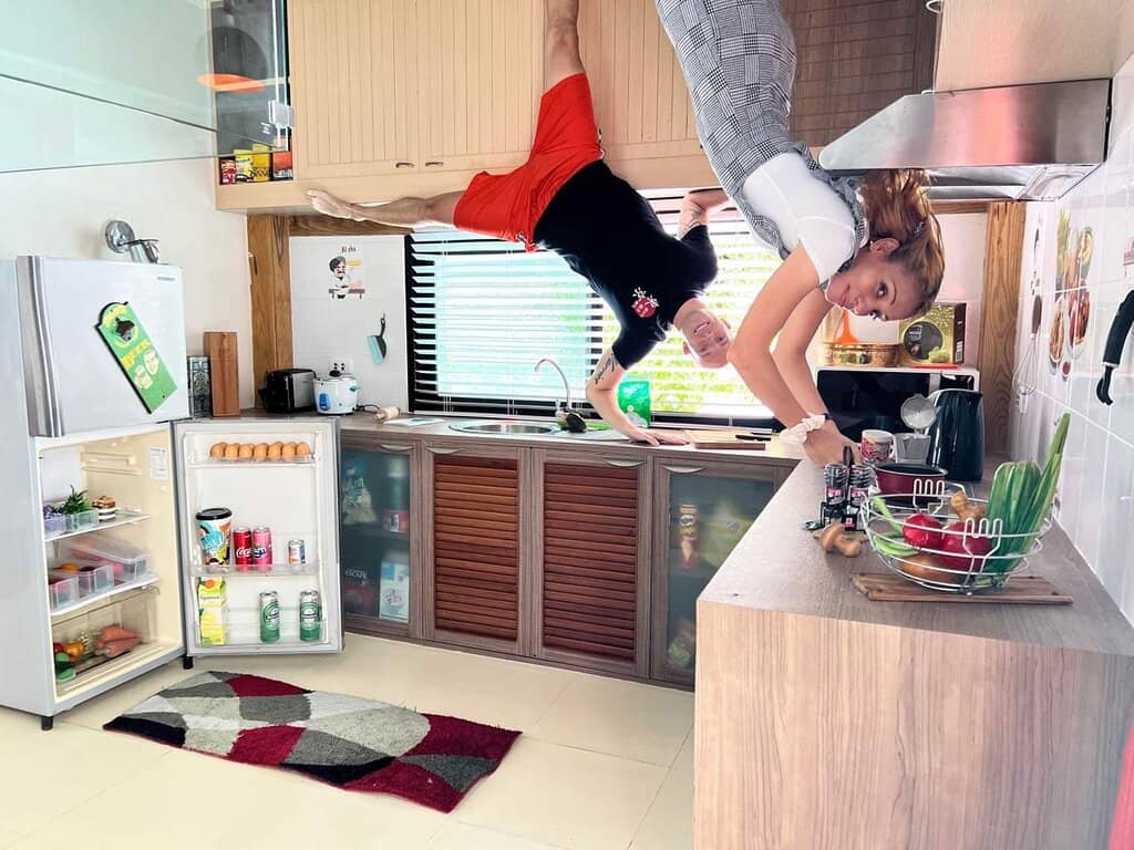 The Inverted House