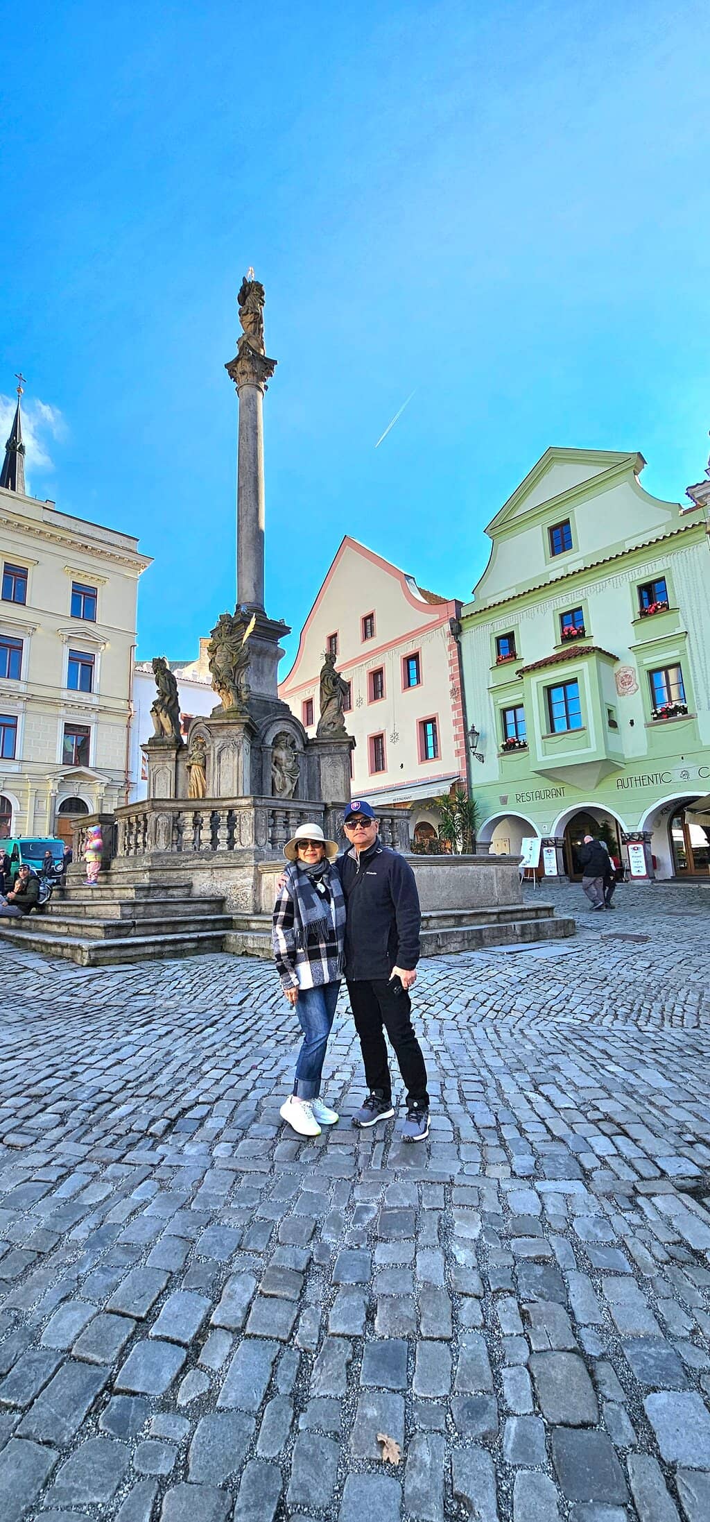 Panoramic Cesky Krumlov Vista
