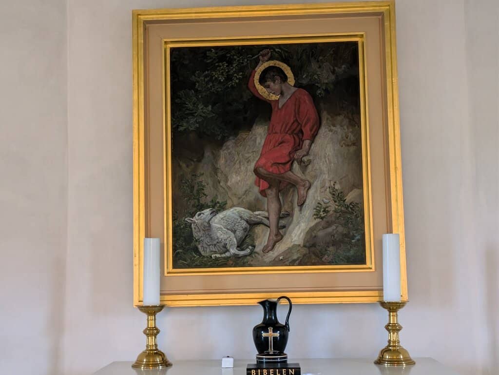 Artistic Pulpit and Altar