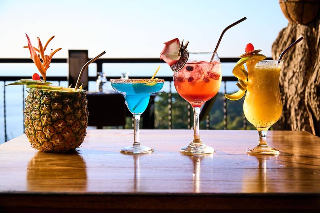 Creative Tropical Cocktails