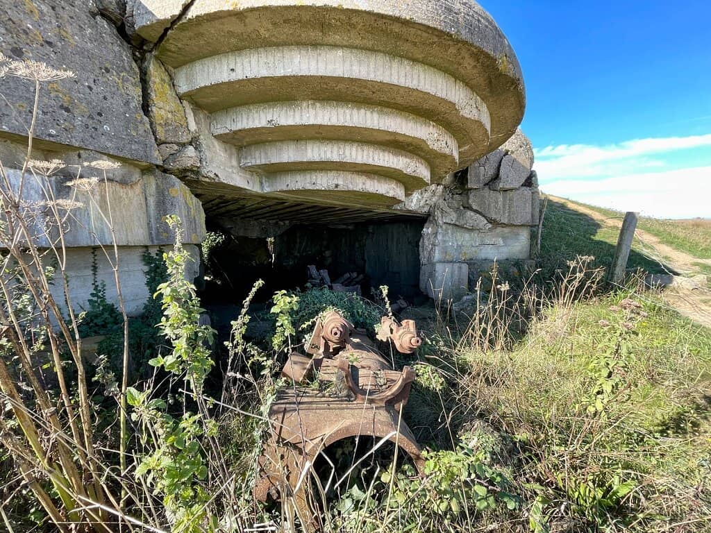 Original WWII Cannons