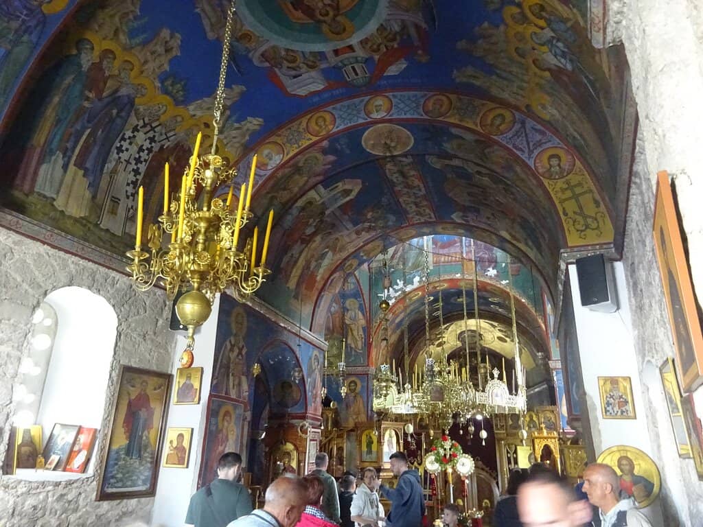 Frescoes and Chapel Interior