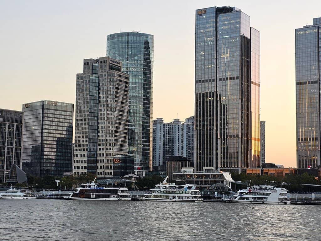 Pudong Skyline at Night