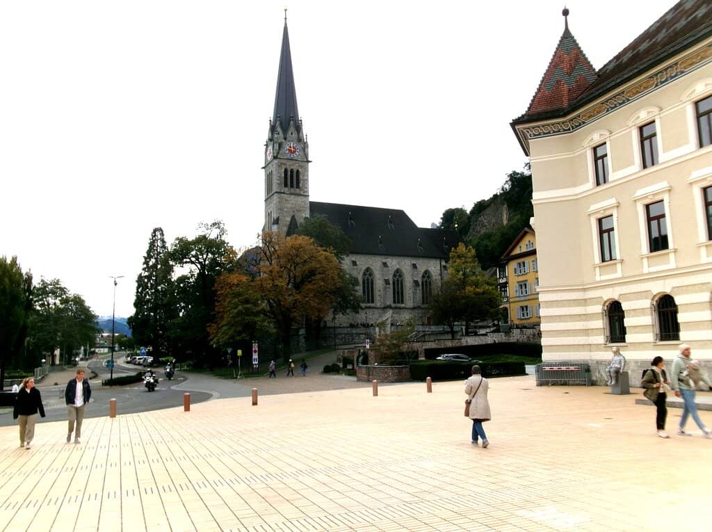 Peaceful Central Square