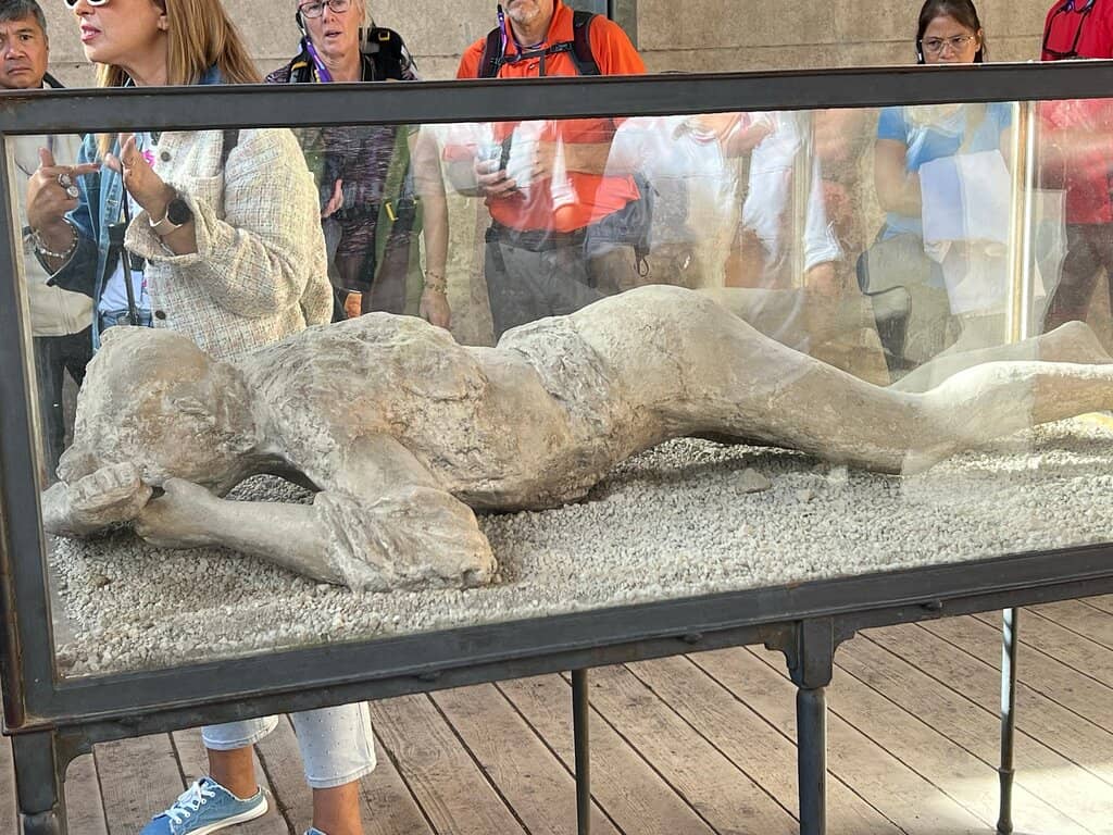 Plaster Casts of Victims