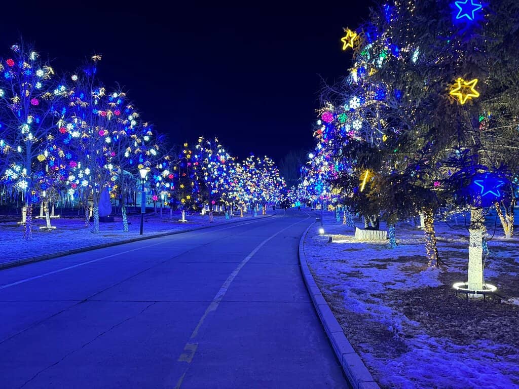 Winter Ice Sculptures