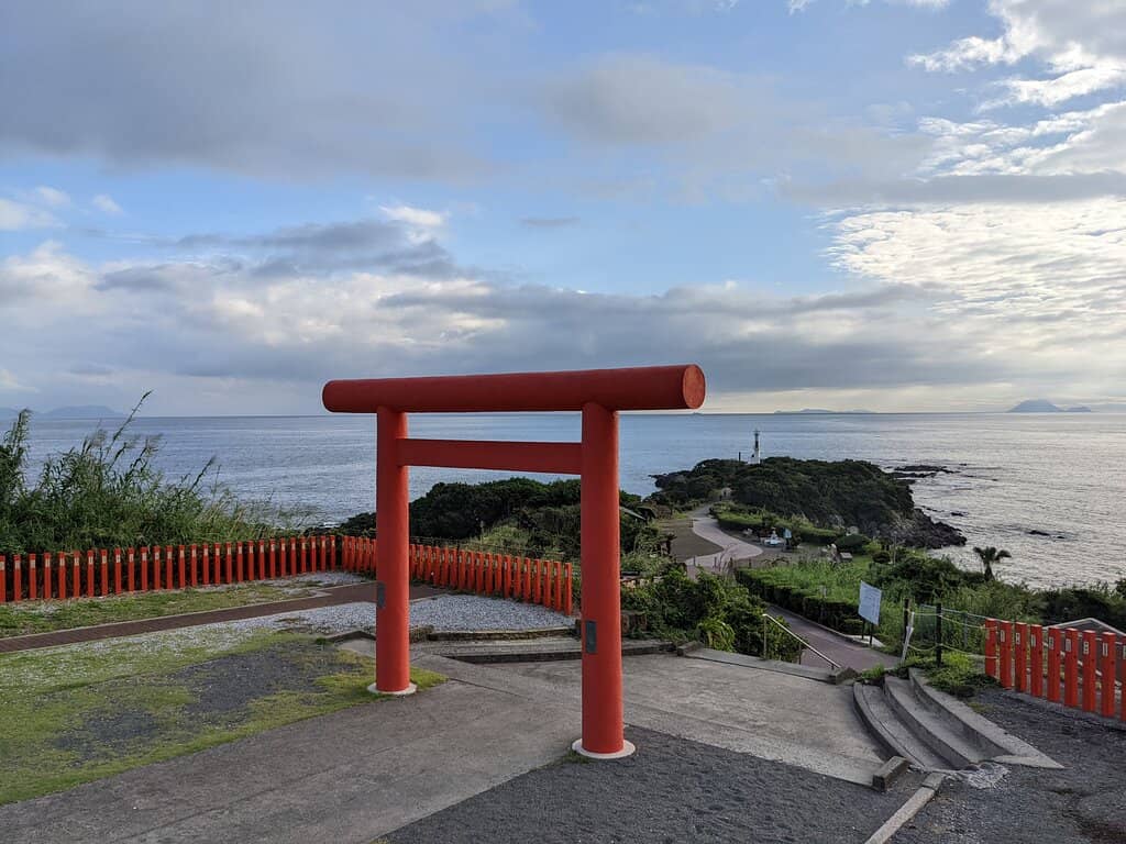 Scenic Coastal Shrine