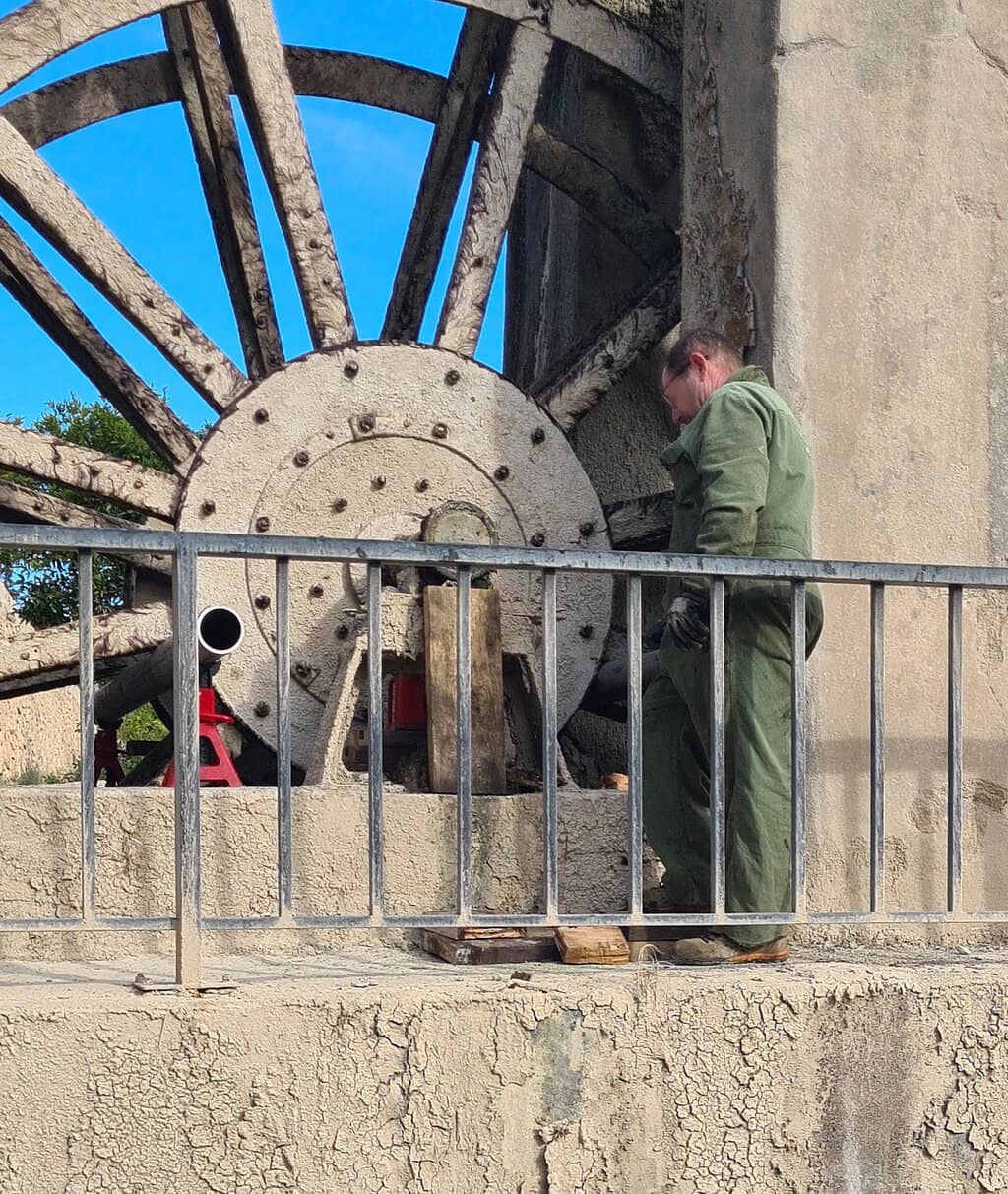 Operational Waterwheels (Norias)