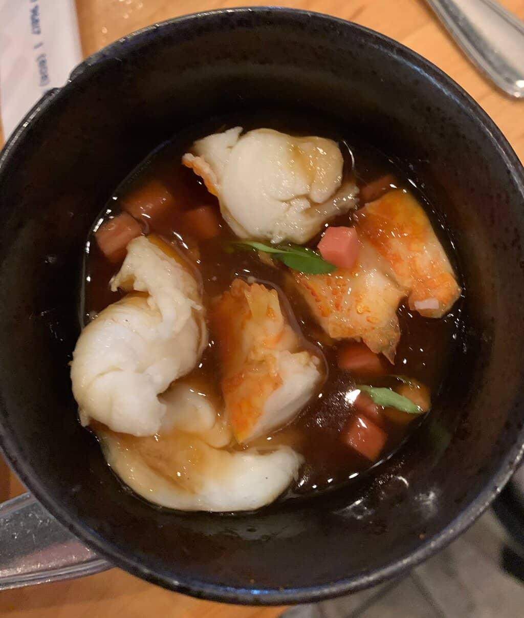 Honey Walnut Shrimp Waffle