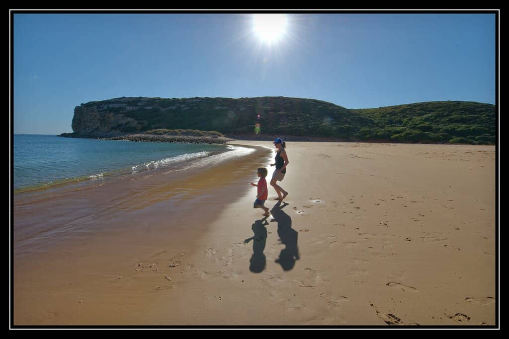 Dramatic Cliffside Descent