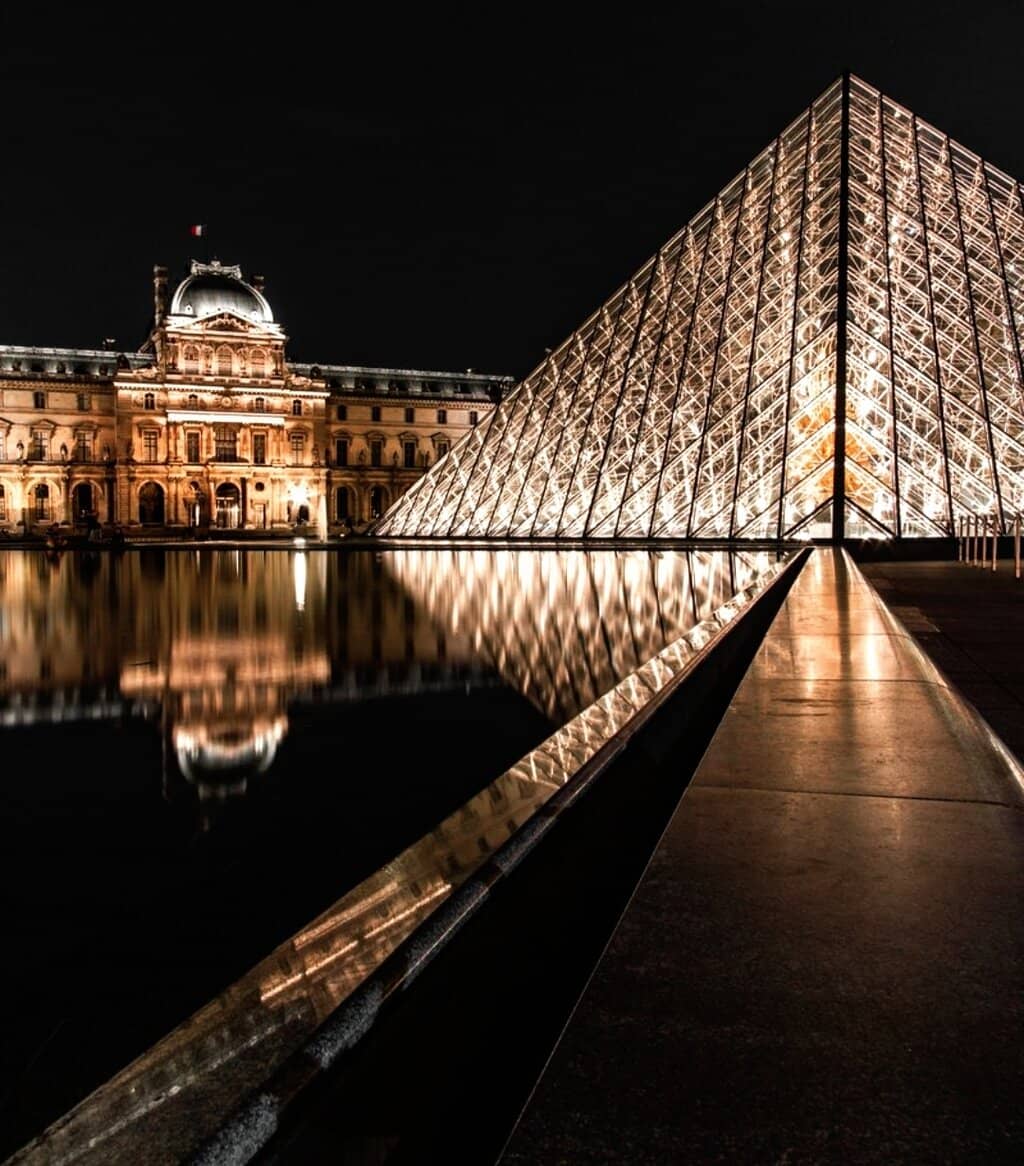 Pyramid at Night