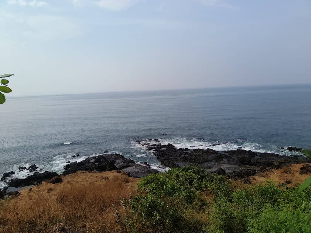 Twin Beaches Below