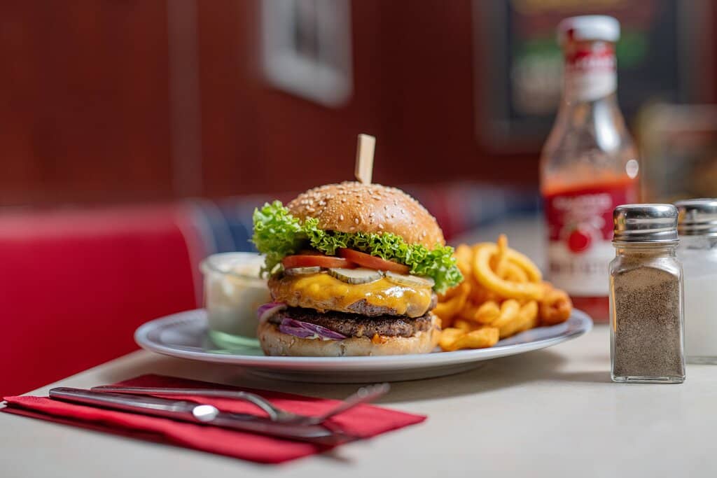 Authentic American Diner Vibe