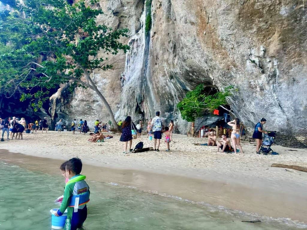 Limestone Cliff Formations