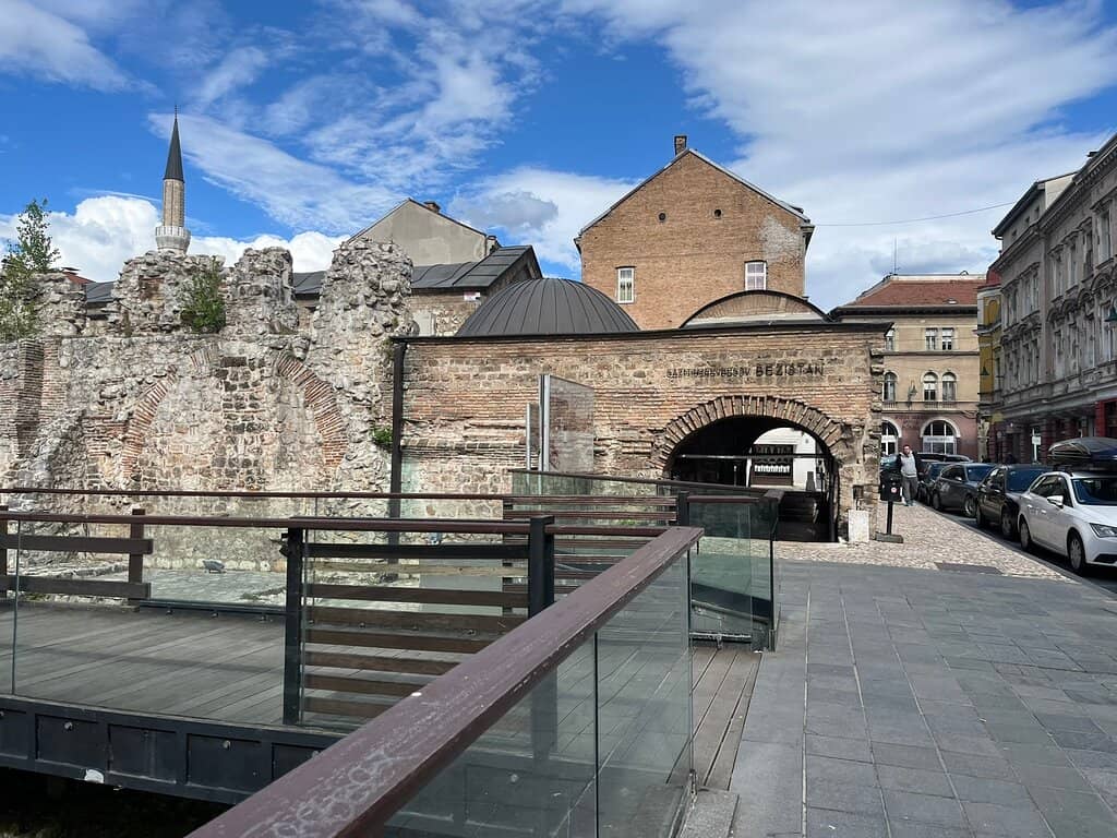 Juxtaposition of Old and New