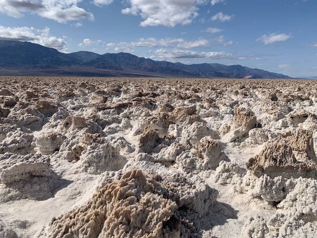 Devil's Golf Course Salt Flats