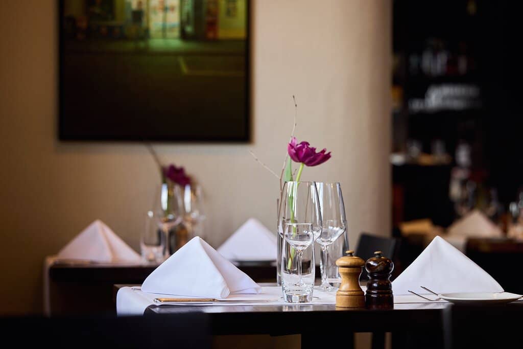 Artistic Atmosphere & Courtyard Seating