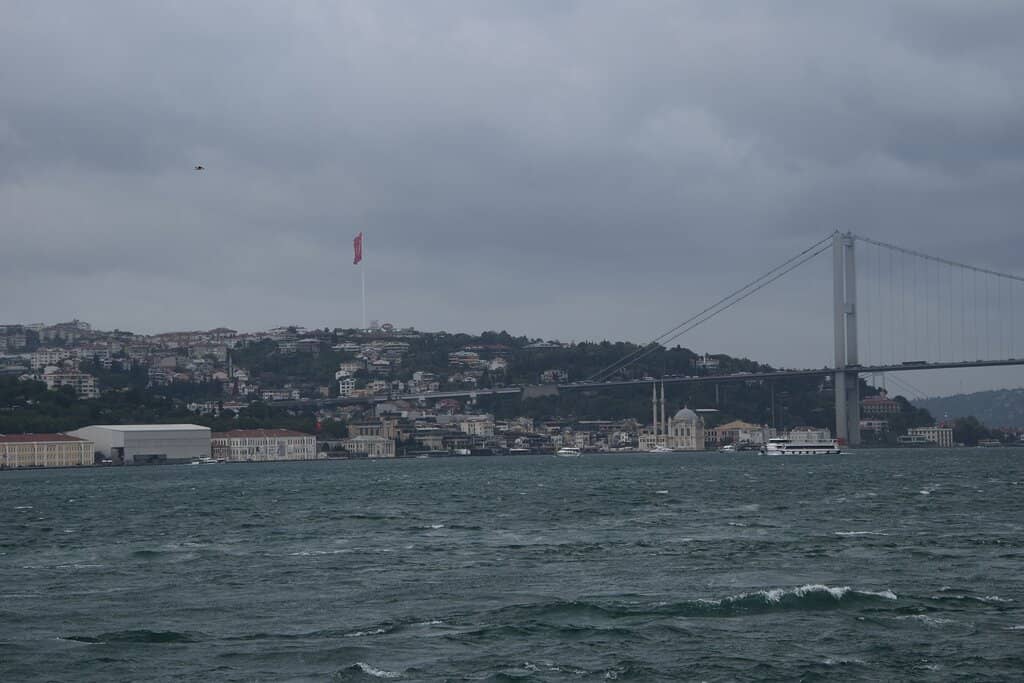 Panoramic Bosphorus Scenery