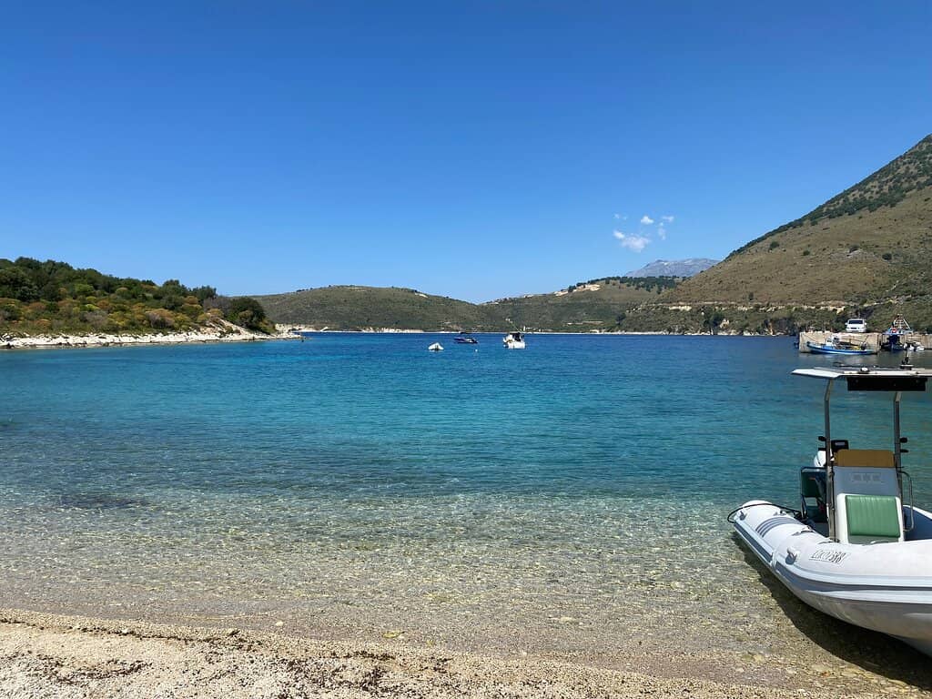 Crystal-Clear Bay Waters