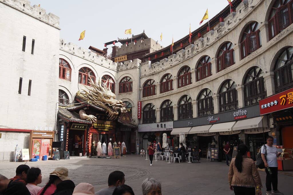 Bustling Shops and Local Life