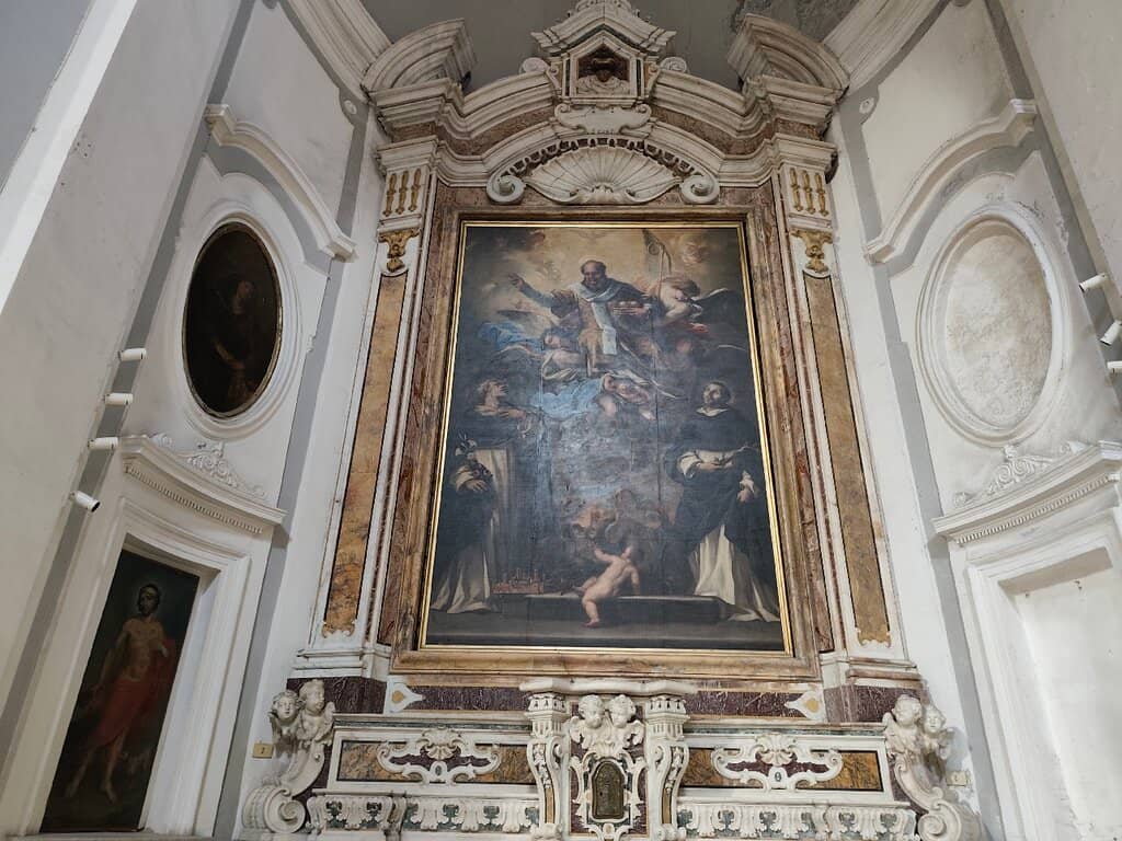 Ancient Madonna Fresco