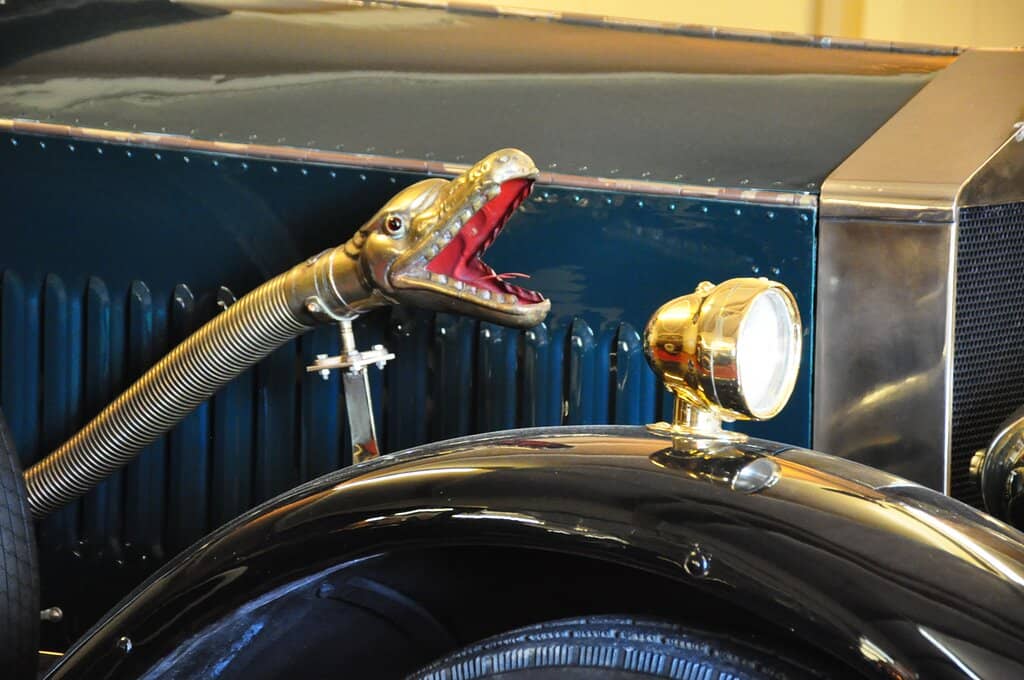 Diverse Vintage Car Display