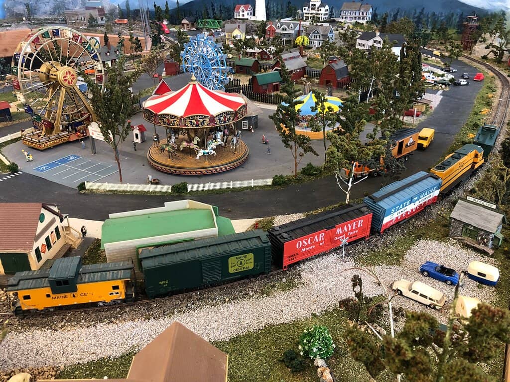 Model Railroad Display