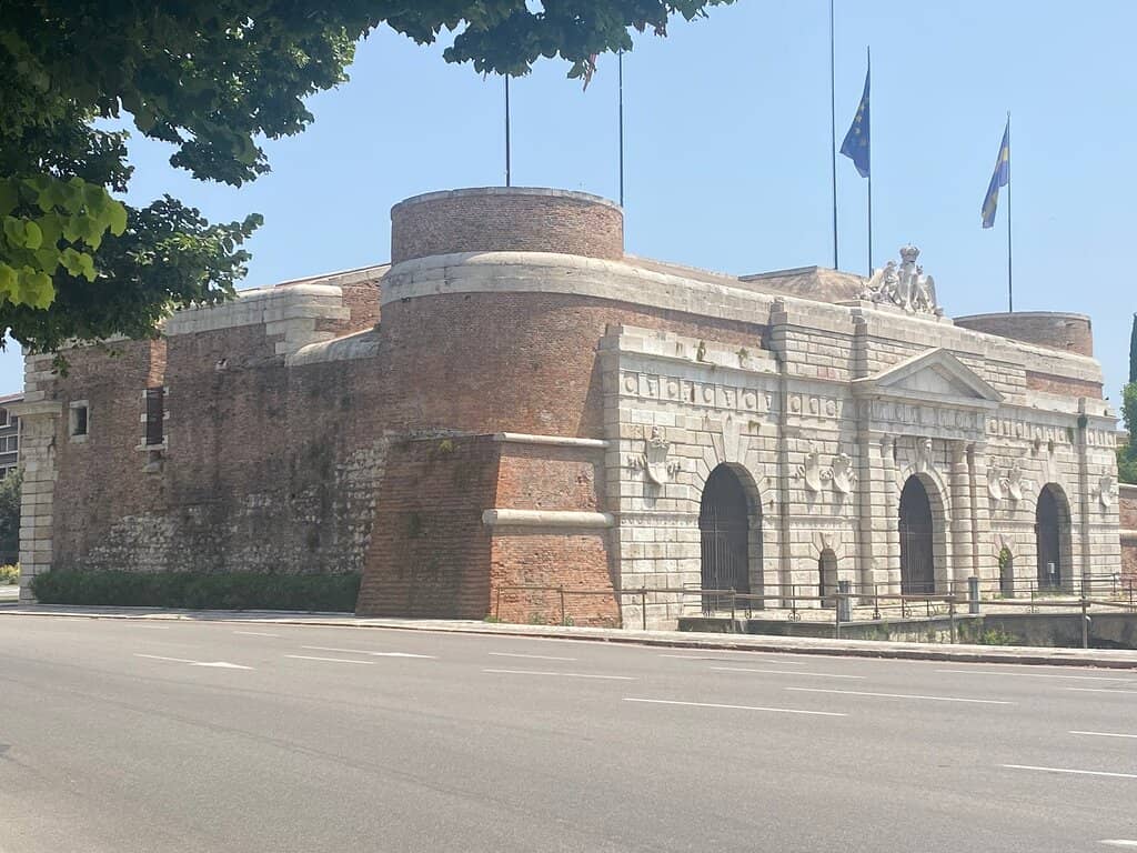 The Imposing Neoclassical Gate