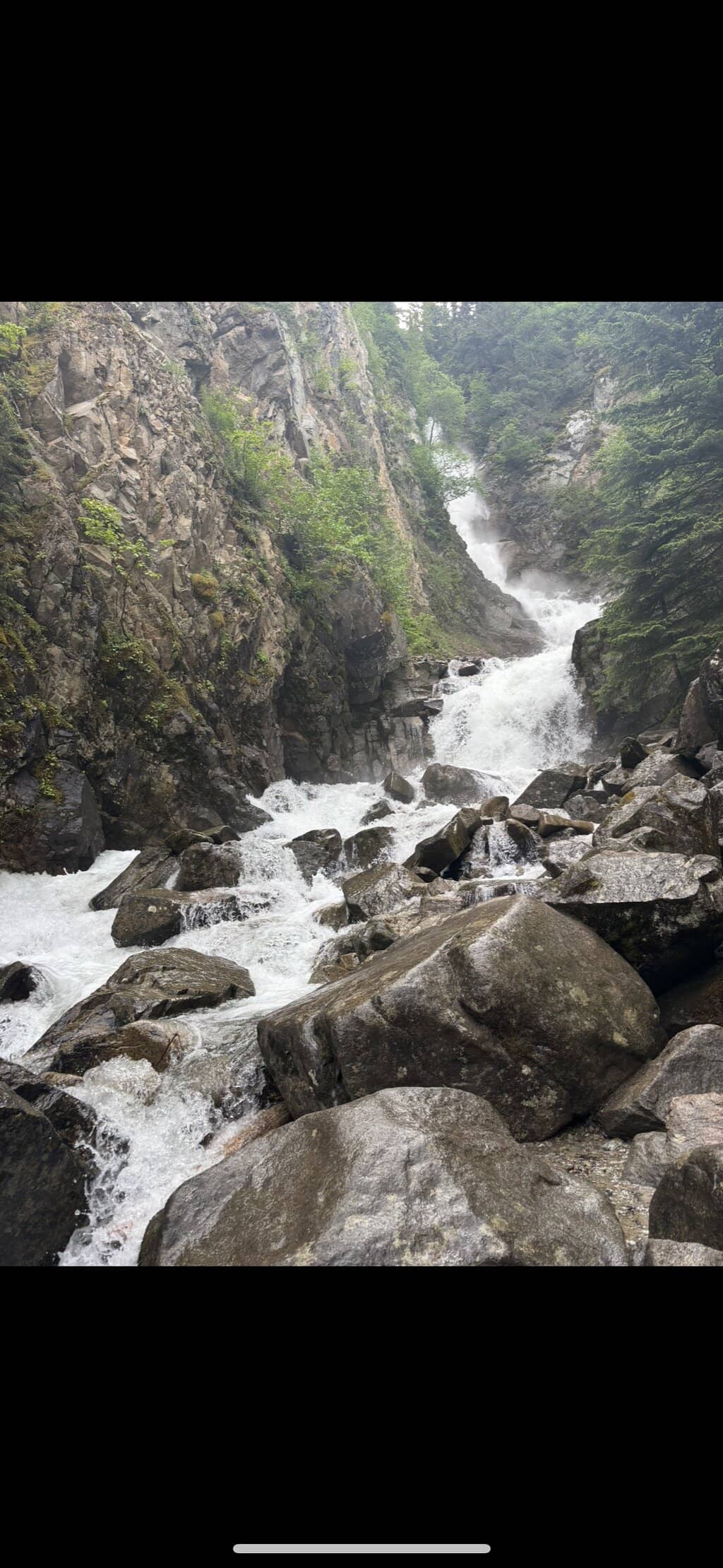 Lower Reid Falls Cascade