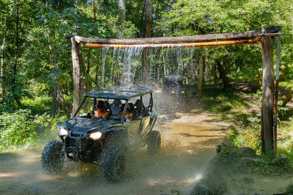 Refreshing Waterfall Dip