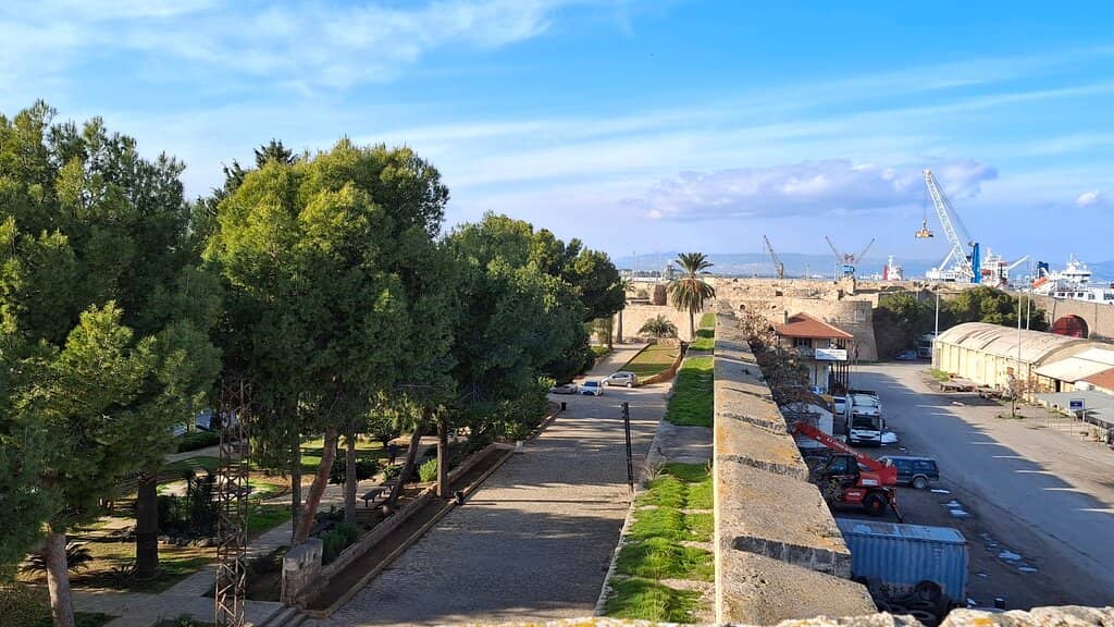 Views of Famagusta Port