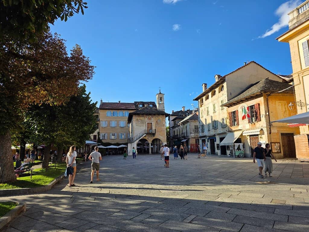 Orta San Giulio Village
