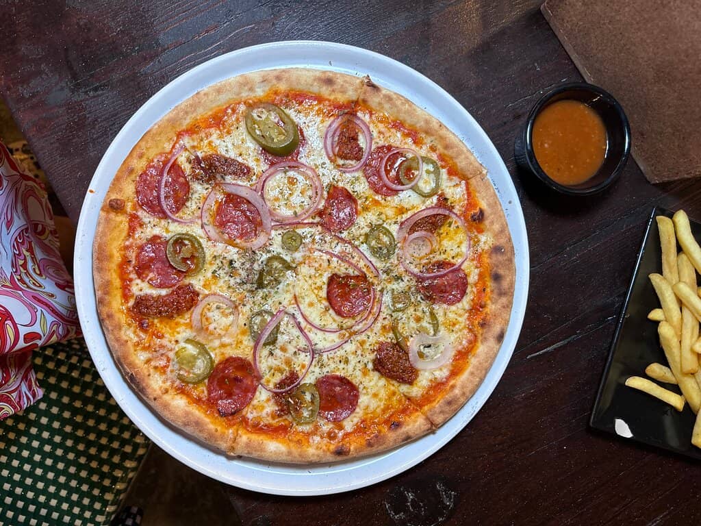 Vibrant Terrace Dining